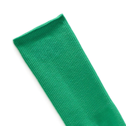 Under Armour Unisex Magnetico Over the Calf Socks, (305) Team Kelly Green / Pitch Gray / White, Large