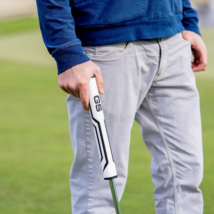 GoSports GS1 Tour Golf Putter - 34 Inch Right-Handed Blade Putter with Oversized Fat Grip and Milled Face