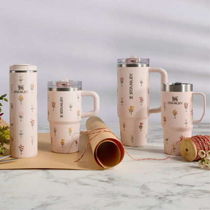 STANLEY The Transit FlipTop Mug 16 oz / 0.47 L Rose Quartz Bouquets
