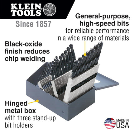Regular Point 53000 Drill Bit Set 29 Pieces Small Tools