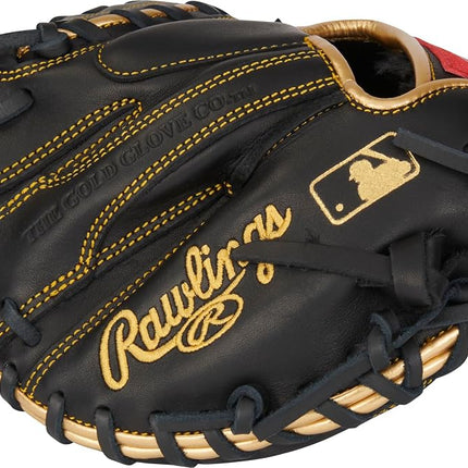 Rawlings | R9 Baseball Catcher's Training Mitt | 27" |1-Piece Solid Web | Right Hand Throw