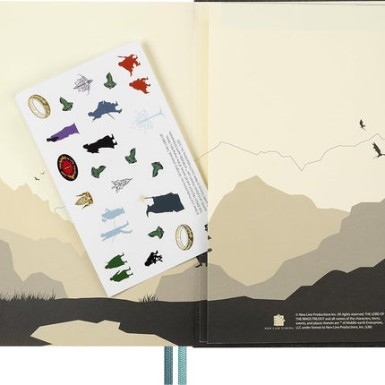 Moleskine - 2027-12 Month Weekly Hard Cover Diary - Large - Lord of The Rings