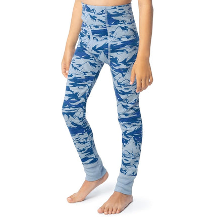 Conjunto de ropa interior térmica de waffle premium para niños Fruit of the Loom, Rocky Range, 14-16