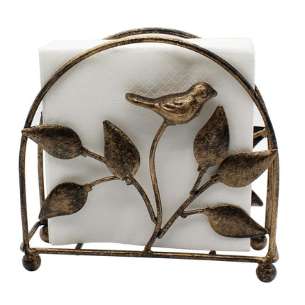 Cast Iron Bird & Tree Classic Napkin Holder/Tablet