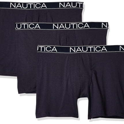 Nautica Men's 3-pack Classic Underwear Cotton Stre