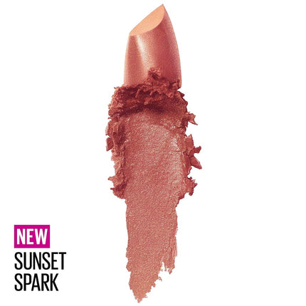 MAYBELLINE - Color Sensational The Creams Cream Finish Lipstick Sunset Spark 366-0.15 oz (4.2 g)