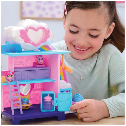 HATCHIMALS Alive, Hatchi-Nursery Playset Toy with 4 Mini Figures in Self-Hatching Eggs, 13 Accessories, Kids’ Toys for Girls and Boys Aged 3 and up