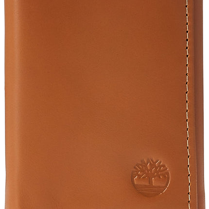 Timberland Men's Leather Trifold Wallet with Id Wi