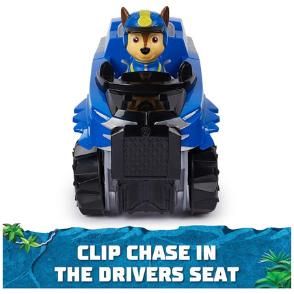 Paw Patrol Jungle Pups, Chase Tiger Vehicle, Toy Truck with Collectible Action Figure, Kids Toys for Boys & Girls Ages 3 and Up