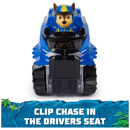 Paw Patrol Jungle Pups, Vehículo Tigre de Chase, Camión de Juguete con Figura de Acción Coleccionable, Juguetes para Niños y Niñas de 3 Años en Adelante