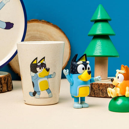 Zak Designs Bluey, Bingo Kids Dinnerware Plate, Bowl & Tumbler, 3-Piece Set