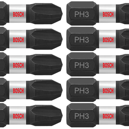 BOSCH ITPH2202 2-Pack 2 in. Phillips #2 Impact Tou