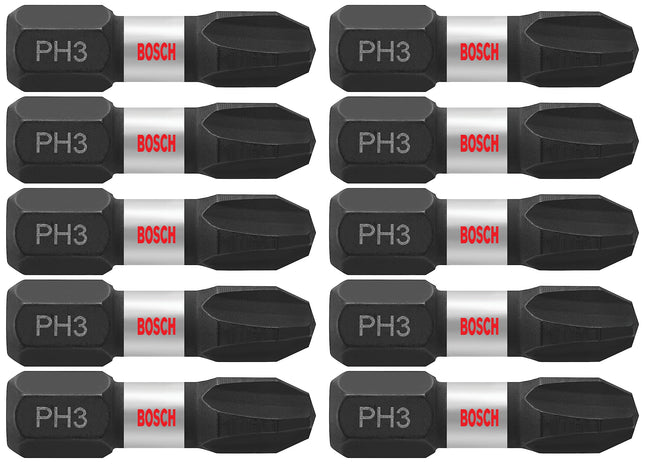 Bosch ITPH31B Impact Tough 1 in. Phillips #3 Inser