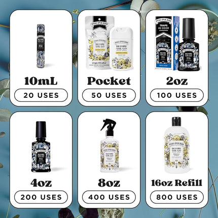 Poo-Pourri Before-You-Go Toilet Spray, Royal Flush, Travel Size 10 mL - Eucalyptus and Spearmint