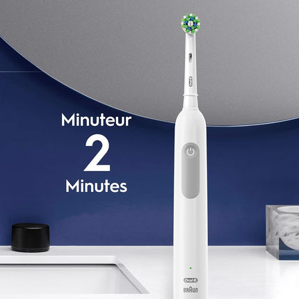 Oral-B Pro 1000 EleCountric Toothbrush, Black & White, Twin Pack