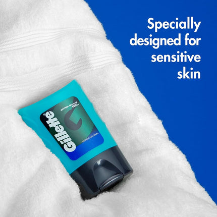 Gillette After Shave Gel, Sensitive Skin, 2.5 Ounce (Pack of 6)