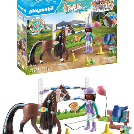 Playmobil 71355 Horses of Waterfall Jumping Arena 