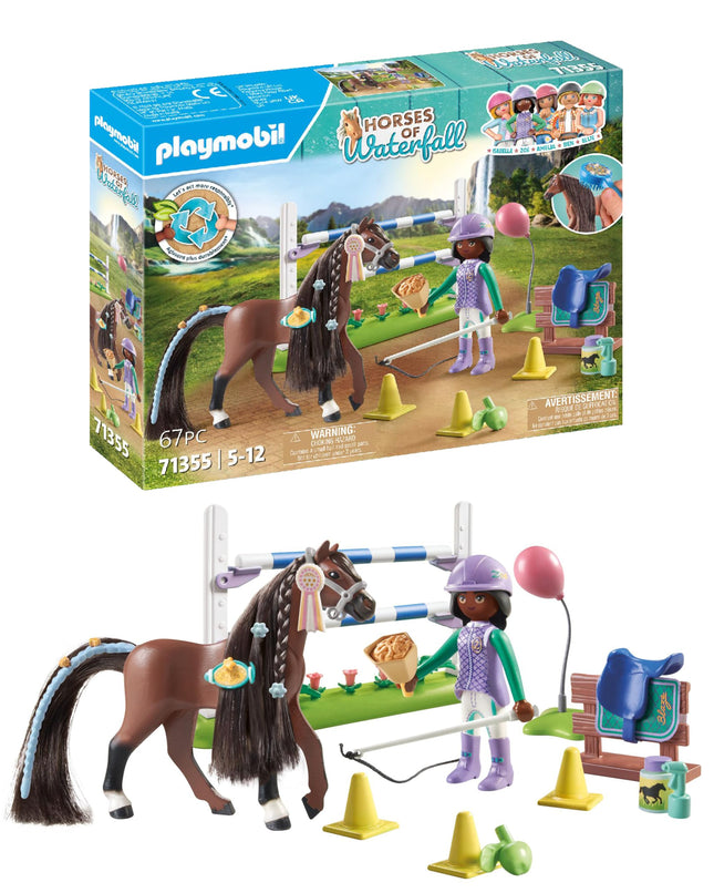 Playmobil 71355 Horses of Waterfall Jumping Arena 