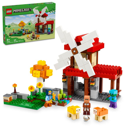 LEGO Minecraft The Windmill Farm Building Toys - M