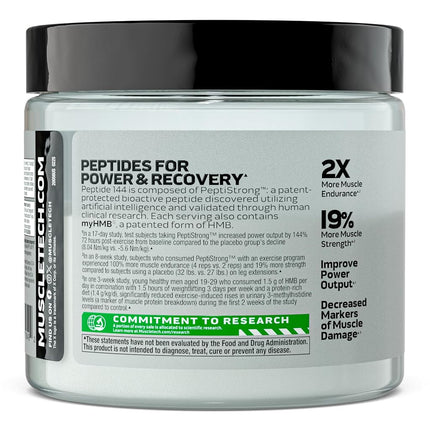 MuscleTech Peptide Recovery 144 Supplement Powder 169 g
