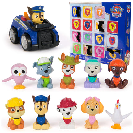 Paw Patrol Rewards Box, 8 Mini Figures, 2 Animal F