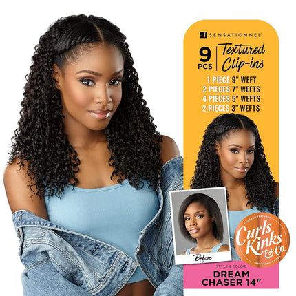 Sensationnel Curls Kinks & Co Synthetic Hair Clip 