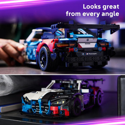 LEGO® Technic BMW M4 GT3 EVO Race Car 42226 Model Kit - STEM Building Set - Toy Car with Steering, Engine and Opening Doors - for Boys, Girls and Kids Aged 11+ - Treat for Car Lovers