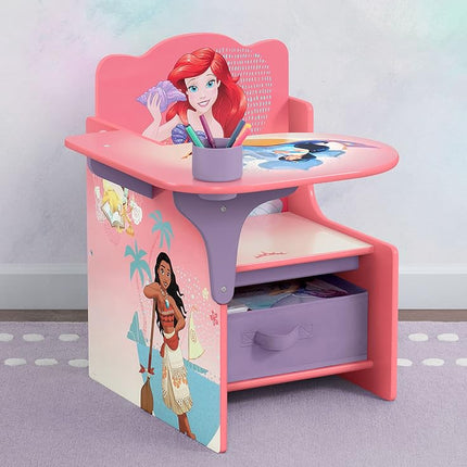 Delta Children Disney Princess Office Chair with Storage Bin