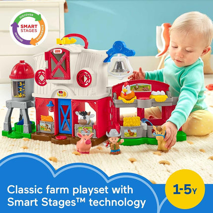 Fisher-Price GXC23 - Little People Caring for Animals Farm, English