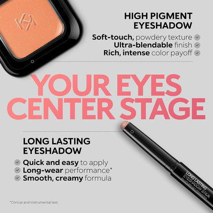 KIKO Milano High Pigment Eyeshadow 47 Long-Lasting Highly Pigmented Eyeshadow in 5 Different Finishes: Matt, Mother-of-Pearl Colours, Metallic, Satin and Shimmering