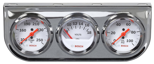 Bosch SP0F000046 Style Line 2" Triple Gauge Kit (W