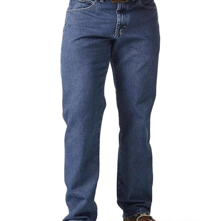 Wrangler Men's Relaxed Fit Jean, Antique Indigo, 4