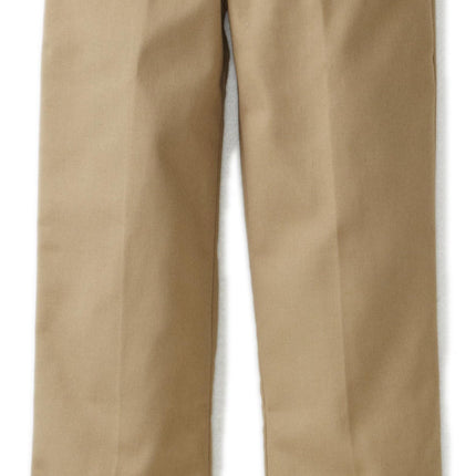 Dickies Little Girls' Flare Bottom Pant, Khaki, 6X