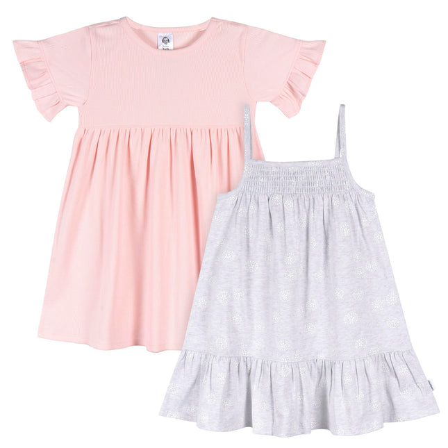Gerber girls Toddler Short-sleeve and Sleeveless D