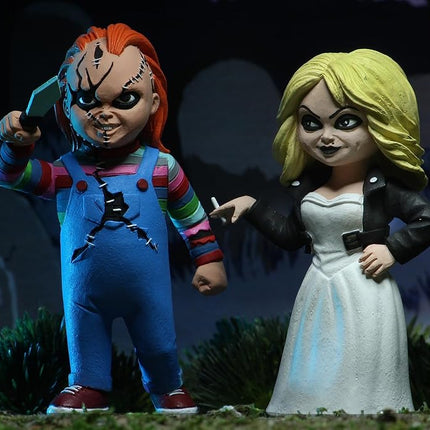 NECA Toony Terrors Bride of Chucky 2 Pack 6 Action Figure, 0634482397435