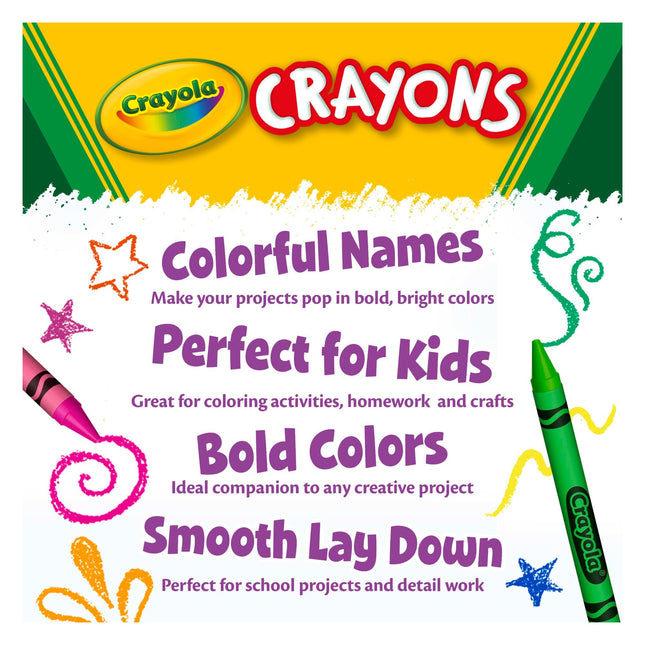 Classpack Regular Crayons, 8 Colors, 800/BX