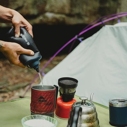 LifeStraw Peak Series Collapsible Squeeze Water Bottle, Dark Grey, 650 ml Capacity