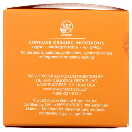 AVALON ORGANICS Vitamin C Gel Cream Moisturizer, 1.7 OZ