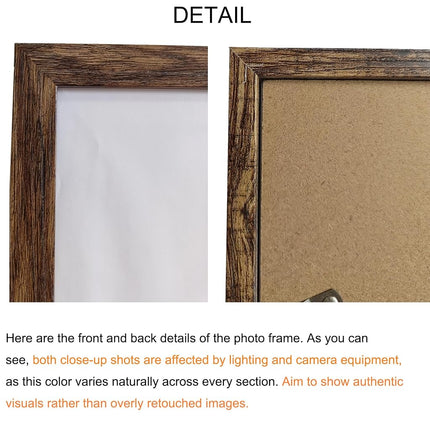 BESCRCL 20x25 Picture Frame Brown, Poster Frames Wall Hanging, Display Pictures 20 x 25 without Mat, 1 Pack