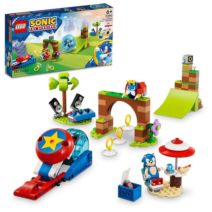 LEGO Sonic The Hedgehog Sonic�s Speed Sphere Challenge 76990 Building Toy Set, Sonic Playset with Speed Sphere Launcher and 3 Sonic Figures, Fun Birthday Gift for Young Fans Ages 6 and Up, M, 6427598