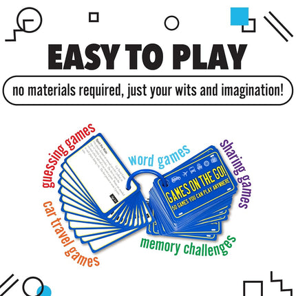 Games on the Go!: 50 Games You Can Play Anywhere [With Clip]