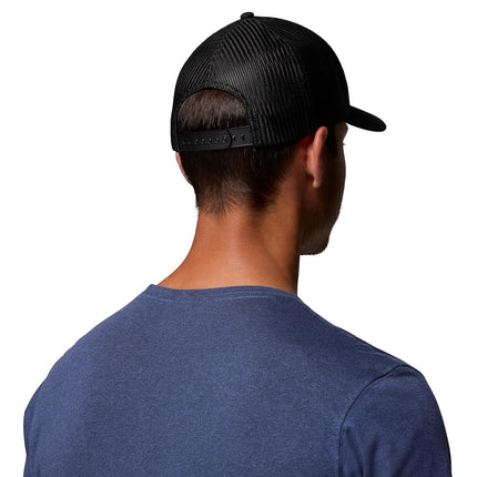Columbia Unisex Mesh Snap Back, Snap Back Cap, Black, One Size