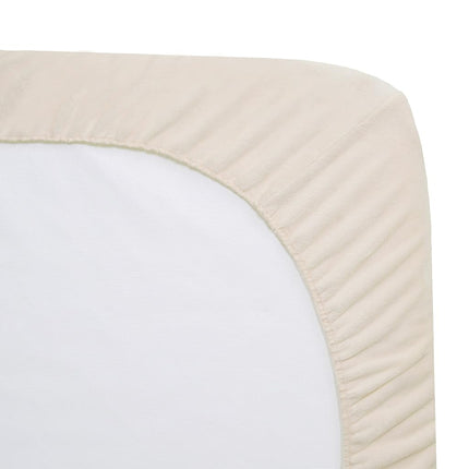 American Baby Company Sábana ajustable de chenilla Heavenly Soft para Pack N Play Playard, crudo, 27 x 39