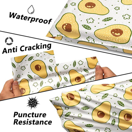 Poly Mailers 12x15.5 Inch, 50 Pack, Avocado Self-Seal Shipping Bags