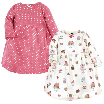 Hudson Baby Robes en Coton pour Bébés Filles, Douce Boulangerie, 18-24 Mois
