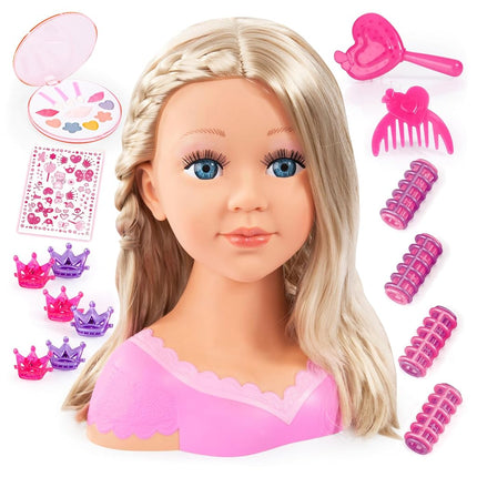Bayer Charlene Super Model Doll Head, for Hair Sty