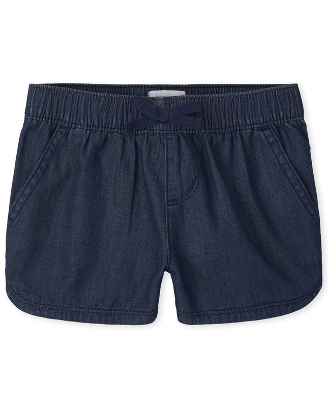 The Children's Place Single Girls Denim Pull on Sh