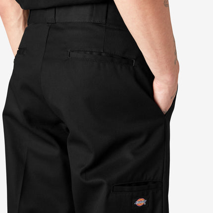 Dickies Men's Loose Fit Double Knee Work Pant Big-Tall, Black, 48W x 34L