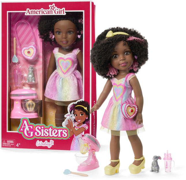 American Girl, AG Sisters Wesley Doll, Brown Eyes,