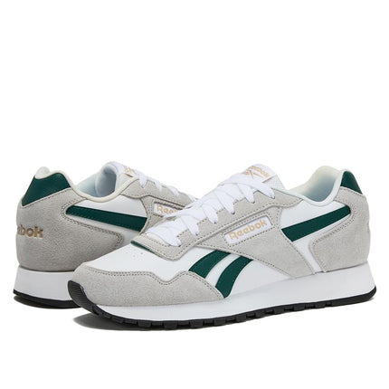 Reebok Mens Glide Trainers White/Green 12 UK